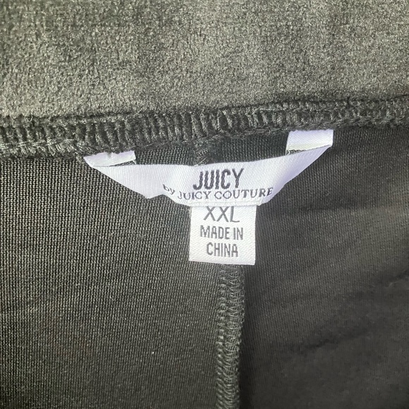 Womens Juicy Black Liquorice Size XXL Pants - Picture 7 of 7